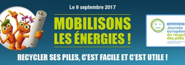 9 septembre 2016 - Journée européenne du recyclage des piles